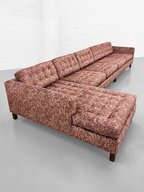 Floral pattern sectional-210-xxx